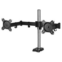 ARCTIC Z2 (Gen 3) - 최대 34인치/35인치 울트라와이드용 듀얼 모니터 암 암 당 최대 15kg (33 lbs) USB 허브 쉬운 모니터 조정 유연성 - 매트