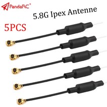 PandaRC-Ipex 5.8 GHG 2dBi FPV 안테나 PandaRC VT5804 VT5804PRO VT5804V2 용 RC Qudcopter 전송 교체 용, 단일옵션