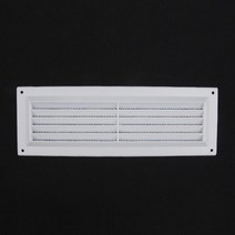 환기창 공기창 환풍구 환기구 통풍구 쇠부리 그릴 PVC 백색 257X90, 1