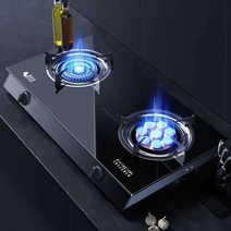 LNG 가스렌지2구 도시가스 일반 가스레인지 가정용, 상세이페이지 참고, 검정색 2구 액화석유가스