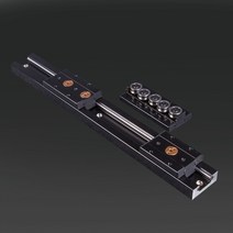LM가이드 블랙 내장 이중 축 선형 가이드 28mm SGR10 슬라이드 레일 SGB10 블록 광축 사진 트랙 목공 기계, 9.Rail SGB10450mm