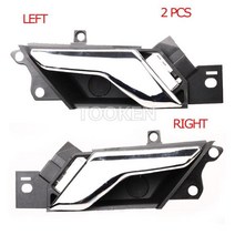 수입차부품 인테리어 도어 핸들 크롬 L/R 쉐보레 캡티바 스포츠 20122015 새턴 Vue 오펠 안타라 96861998, 03 Front Pair 2pcs