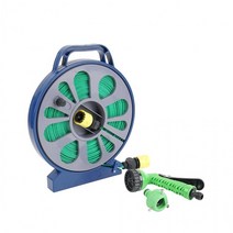 수도릴 케이블릴 워터 릴 물 얇은 호스 감는기계 원예 물주는 돌림판 분사기, 단품