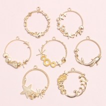 레진아트/프레임악세사리/원형바다친구들프레임/선택, _10181_5번