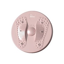 배살빼기 허리살 다이어트 마사지기 핸디형 신기 지방빼기 뱃살, T04-281 트위스트 디스크-파우더핑크, 기본