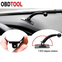 자동차브래킷삼각대 무선충전 코끼리 트렁크 모양 17mm 볼 헤드 자동 모바일 홀더 대시보드 스티커 베이스 자기 자동차 전화 카메라 dvr 스탠드 지원 베이스, 홀더 플러스 너트