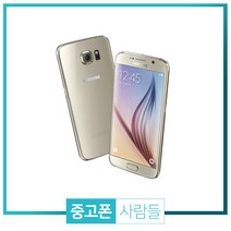 삼성 갤럭시S6 중고폰 공기계 32G 64G, 골드, 갤럭시S6 32G  S등급
