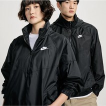 나이키 언라인드 우븐 아노락 윈드러너
