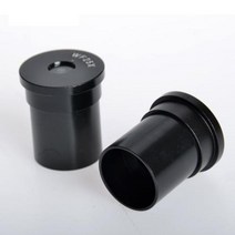 광학현미경 WF 25X 생물 현미경 접안 렌즈 장착 크기 232mm 시야 9mm 안구, 1PC