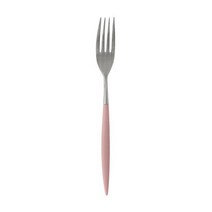 까사무띠 아모르 커트러리 [실버] 핑크 8종, 디저트포크[1p], 실버헤드_핑크