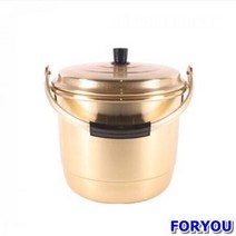 ForU809 황들통 소 곰솥 찜통 양은들통 찜솥 양동이, 상품선택, 상세페이지 참조