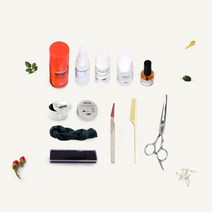 [메이크업 국가자격증 실기] 4과제 미디어 수염 세트, 수염생사 세트