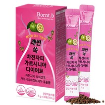 본트비 쾌변 쏙 차전자피 가르시니아 다이어트, 1개, 30포