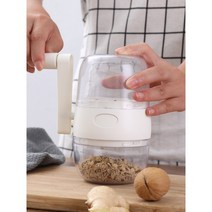 가정용 만능 TAHINI 너트 크러셔 간단한 그라인딩 사무실 주방 검은 참깨 소형 그라인, [2] 회색