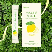 수분보충엔 워터B 수분보충 에너지충전 피로회복 레몬맛 11g x 10포, 워터B 11gx10포