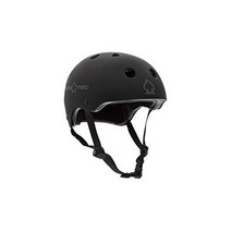 Pro-Tec 클래식 안전 인증 스케이트 및 바이크 헬멧 스몰 매트 블랙193904, Matte Black