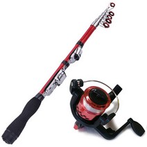 [아리아스토어샵] 휴대용 원투 낚시대 세트 홍룡 / 스피닝릴 포함