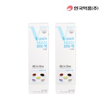 [안국약품] 브이팩 V-PACK 하루한포데일리 남성용 60포 (2개월분), 단품, 단품