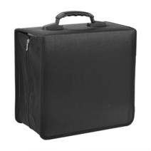 정품 Oriolus 2팩 CD 케이스 520 디스크 용량 바인더 PU 가죽 DVD 보관 케이스 홀더 블랙, Black 400 Disc Capacity