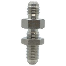 RFS 스테인리스 스틸 JIC 튜브 피팅 벌크헤드 유니온 1.3cm12인치 OD 수