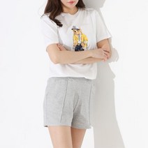 여자 여름 기본 반바지 밴딩 핀턱 쇼츠 고무줄반바지 시밀러룩 라운지웨어