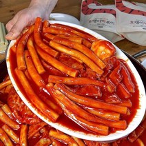 호랭이떡볶이 480g 옛날떡볶이 추억의떡볶이 밀떡 매운떡볶이, 호랭이떡볶이(기본맛)