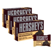 허쉬 초코크림샌드위치쿠키 300g(25gx12봉) x 3개, 300g