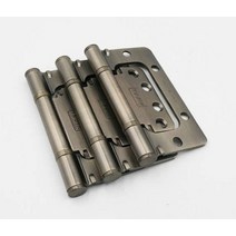 유진 이지경첩 1각 3개입 AB 무광 그레이 경첩 문고리 화장실 목문 중문 도어락 교체 욕실 현관문 원형 레버형 열쇠형 푸쉬풀