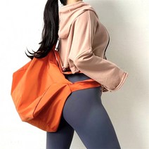 이베베 크로스 운동가방 필라테스 헬스요가가방, FREE, 코랄오렌지
