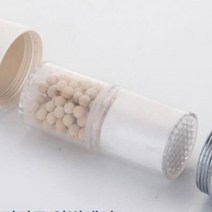 수압상승 해바라기 샤워기헤드 클린필터 샤워기헤드 전용 교체용 황토볼 세라믹필터 5개