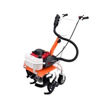 미니 관리기 9세대 엔진 농업용 소형 로타리 경운기 트랙터 농기계 텃밭, 4행정 구굴기날+제초바퀴