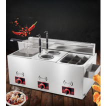 업소용 오뎅기계 길거리 포장마차 튀김 덴뿌라 어묵 꼬치 가열 기계 분식 트럭 식당, 전기 2구