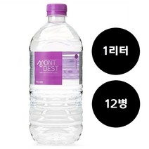 몽베스트 몽베스트 생수 1000ml x 12병 물 1리터