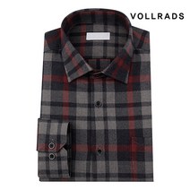 폴라츠VOLLRADS 따뜻한 겨울 기모남방 겨울남방 남성 기본핏 캐주얼 남방셔츠