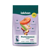 동동이네 고양이사료 이즈칸 캣 퍼포먼스 어덜트 2.5kg X 1개 무곡물 피모관리 요로관리케어 기호성 좋은 고양이 알러지사료