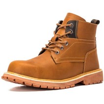 Placck안전 안전화 작업화 워크 부츠 하이 커트 마틴 부츠 강철 선 심 케블라 섬유 내활 내유 25.0cm