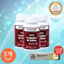 엔조라이프 프로바이오틱스 880억 60정 3개