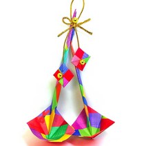 [종이종이]종이접기패키지추석 명절 설날 새해 전통 복조리 만들기세트 5인용