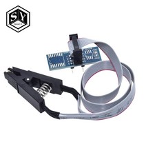 개발 부품 호환 보드 EEPROM 93CXX/25CXX/24CXX용 고품질 SOIC8 SOP8 테스트 클립 USB 프로그래머 TL866CS TL866A EZP2010의 회로 내 프