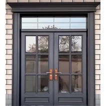 현관 대문 철제 출입문 양문형 단독 주택 대문, 유사 스타일  1