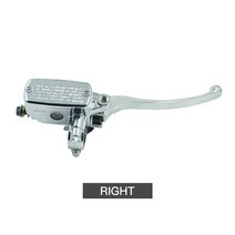 유압실린더 유압잭 오토바이 브레이크 마스터 실린더 유압 클러치 펌프 스즈키 14mm 7/8 22mm 실버, 3.Right