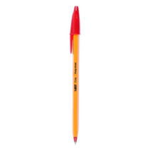 BIC 빅볼오렌지화인 12개입 0.7mm, 적색, 2세트