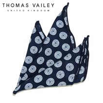 토마스베일리 THOMAS VAILEY 토마스베일리 행커치프 - 라임쥬스 네이비