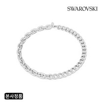 스와로브스키 /쇼핑백 Dextera 로듐 체인 목걸이L 5655437