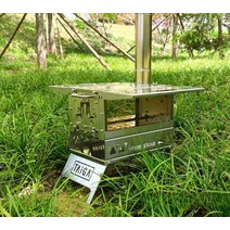 캠핑화목난로 가정용 차박용 불멍 펠렛 아웃도어 난방, 스토브