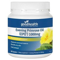(뉴질랜드직배) 굿헬스 달맞이꽃종자유 달맞이꽃오일 감마리놀렌산 1000mg 300캡슐 Good Health Evening Primrose Oil (EPO) 1000mg 300 Ca, 1개