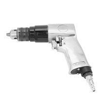 공압 에어 3/8 "1700rpm 고속 공압 드릴 가역 회전 에어 도구 1/4NPT, 한개옵션0