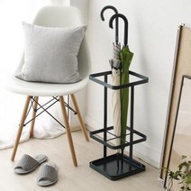 바보사랑 디몬 철제 우산꽂이 (사각) 4color.체리하우스, 블랙