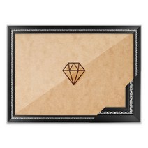 누니액자 보석십자수액자 고급형 수지 그레이스 블랙