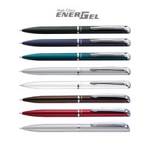 에너겔 하이클래스 볼펜 BL2007Z-A 0.7mm 실버 메탈팁